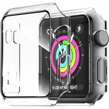 Pouzdro na mobilní telefon POUZDRO POUZDRO + SKLO 2v1 PRO APPLE WATCH 1/2/3 38mm KRYT