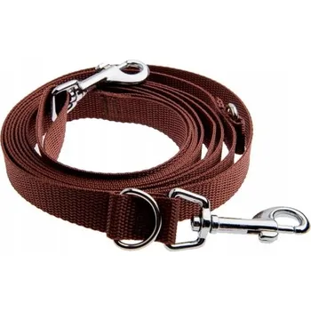 Vodítko pro psa Nastavitelné Vodítko 4WILD 280 cm - Hnědé