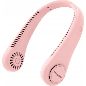 Domácí ventilátor Mini ventilátor Ventura Flexibilní Přenosný Klimatizér růžový