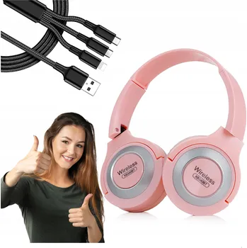 Sluchátka Bezdrátová sluchátka Bluetooth 5.0 Webski HZ340_BK$KAB3W1_BKuh