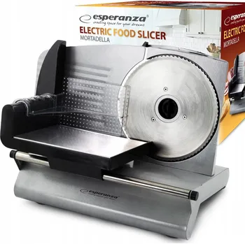 Kráječ na chleba Kráječ Esperanza AS-400+++Pro stříbrný/šedý 150 W