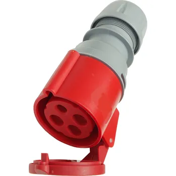 Elektrická zásuvka Přenosná zásuvka silová IP44 400V 16A 4p PCE OW