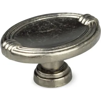 Nábytkové kování Nábytková úchytka knopka stříbrná matná 2,8 x 2 x 1,8 cm