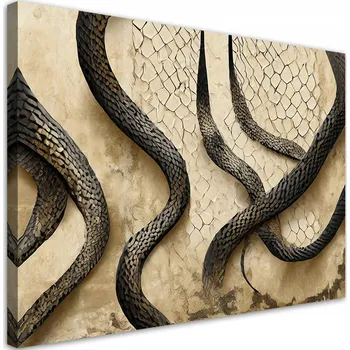 Obraz Obraz na plátně, textura hadí kůže glamour 90x60