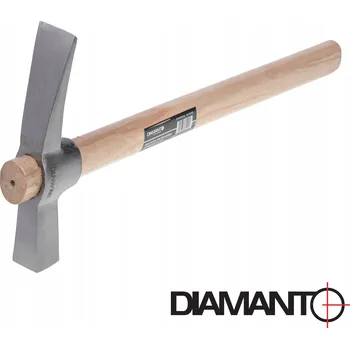 Kladivo Zednické kladivo 0,7 kg DIAMANTO s dřevěnou rukojetí, robustní zednické kladivo