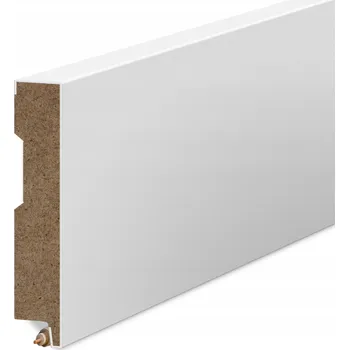 soklová lišta Podlahová lišta Golddoor MDF bílá 80 mm 100 cm
