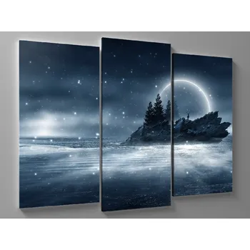 Obraz Obraz jelen na magickém ostrově Rozměr: 60 x 40 cm