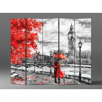 Paraván Paraván polibky v londýně Rozměr: 225 x 180 cm