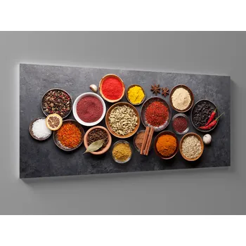 Obraz XXL obraz oblíbené koření Rozměr: 200 x 100 cm