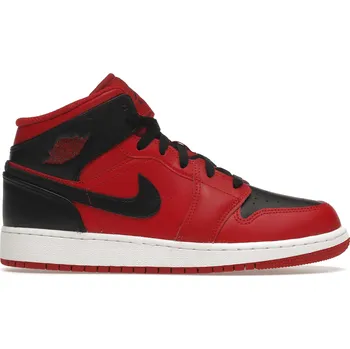 Dámská móda Air Jordan 1 Mid Reverse Bred (GS) Velikost: 38 554725-660