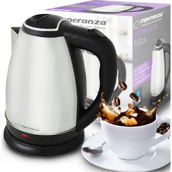 Rychlovarná konvice Rychlovarná konvice e SHAR-KET01 2200 W 1,8 l stříbrná/šedá