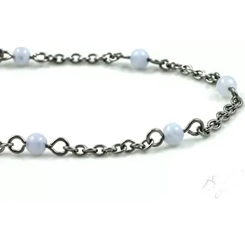 Náramek Náramek Řetízkový s chalcedonem