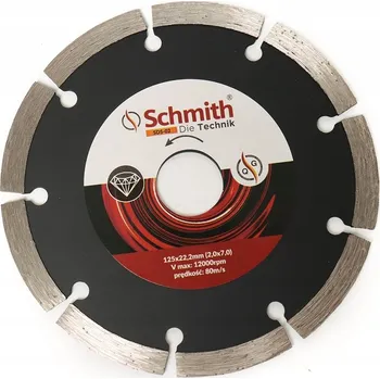 Řezný kotouč Diamantový kotouč segmentový 125 schmith