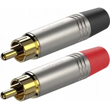 Audio kabel CINCH STEREO ZÁSTRČKA RCA KONEKTORY ROXTONE RCA P2NG CINCHE STEREO PÁR