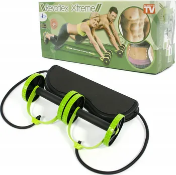 PODLOŽKA AB ROLLER KOLEČKO + GUMY NA CVIČENÍ SVALŮ