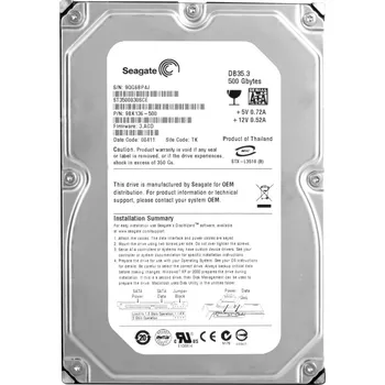 Interní pevný disk SEAGATE 500GB 7.2K 8MB SATA II 3.5'' ST3500830SCE