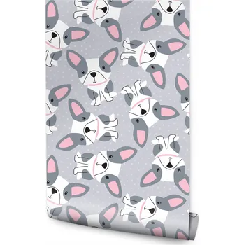 Fototapeta Tapeta pro děti PEJSCI Zvířátka Puntíky Dekorace