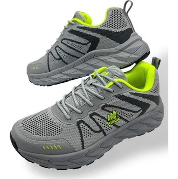 Pánské tenisky Pánské šedé šněrovací tenisky 09 Barva: Šedá, Velikost: 46