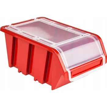 Úložný box Nádoby s víkem Botle PRO-KTR23F-3020X50 160x230x120mm červené 50 kusů