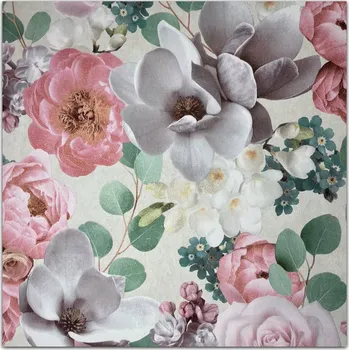 Fototapeta TAPETY FOTOTAPETA KVĚTY 3D BAREVNÉ LESKLÉ VINYLOVÉ