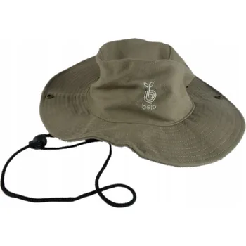 Klobouk Pánský klobouk Safari 60 cm - silná bavlna, khaki barva