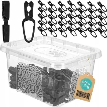 Kolíček na prádlo Kolíčky na prádlo, silné, 35 ks + 2l nádoba