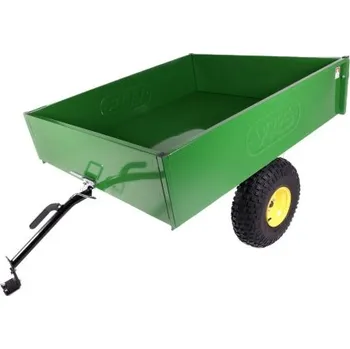 Zahradní vozík TR 350-7 Vozík za traktor -ZELENÁ