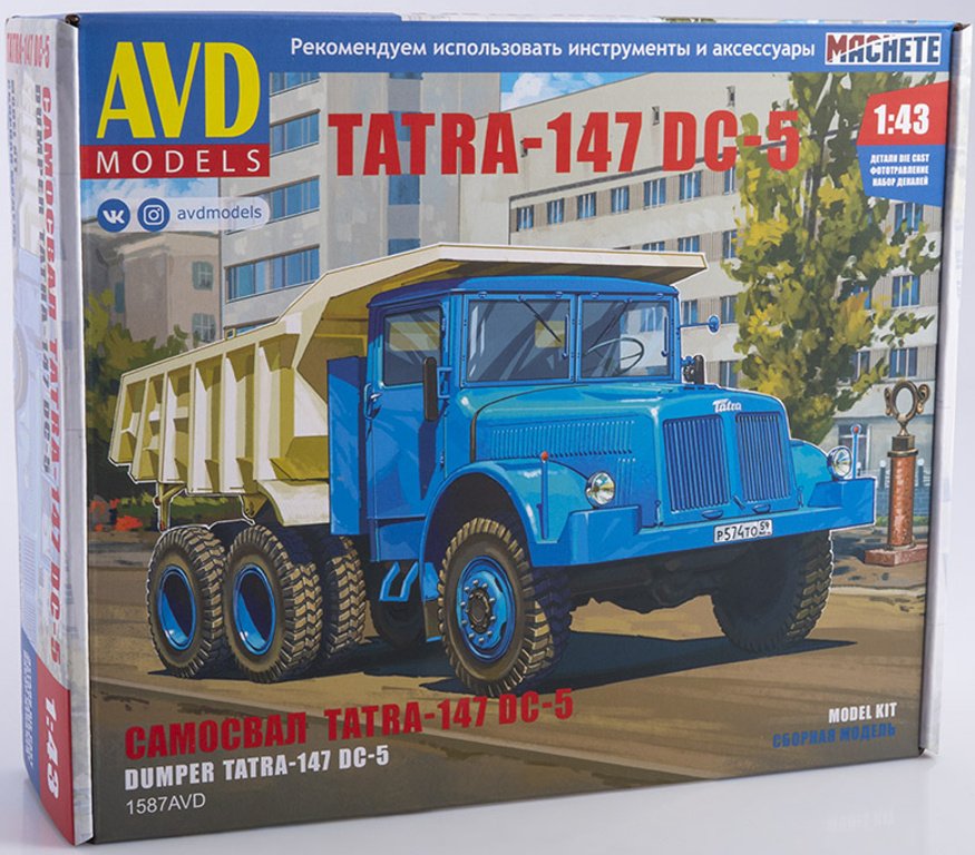 AVD Models Tatra 147 VNM Model Kit 1586 1:43 od 1 190 Kč - Zbozi.cz