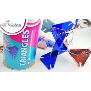 Desková hra Stolní hra Puzzle Prostorové skládání triangles beniamin tuba BENIAMIN