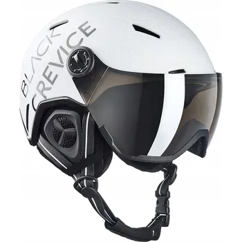 Lyžařská helma Black Crevice Vail s hledím Carbon White Black L 58-61cm