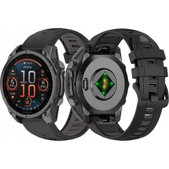 Řemínek na hodinky Řemínek RZAKcesoria pro Garmin 20mm černý