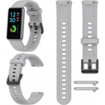 Pouzdro na mobilní telefon Řemínek Vanfone pro Realme, šedý