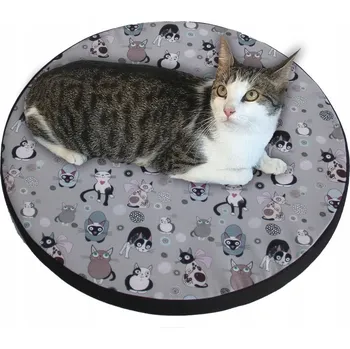 Pelíšek pro psa Bertoni kulatý Pelíšek vícebarevná 55 cm x 55 cm x 27 cm