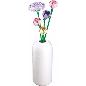 Stavebnice Sluban Sluban B1101-17 Pivoňky ve váze