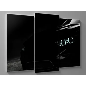 Obraz Obraz sportovní černé auto Rozměr: 75 x 50 cm