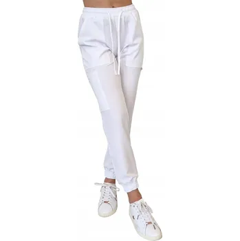 Dámské kalhoty Zdravotnické kalhoty M&C bílé 3XL