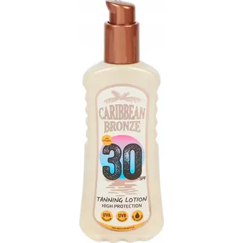 Přípravek na opalování Krém na opalování ve spreji Caribbean Bronze 30 SPF 200 ml
