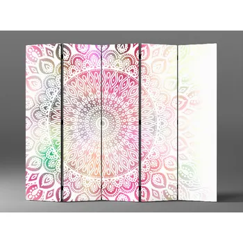 Paraván Paraván jarní mandala Rozměr: 225 x 180 cm