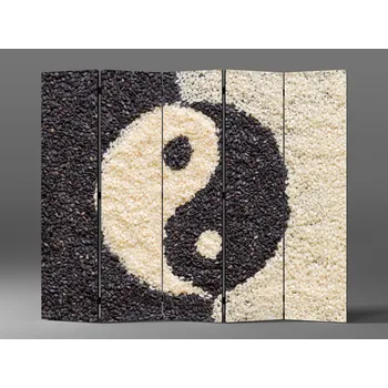 Paraván Paraván jin jang Rozměr: 225 x 180 cm