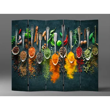 Paraván Paraván rozmanité koření Rozměr: 225 x 180 cm