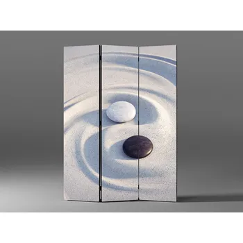 Paraván Paraván jin jang v písku Rozměr: 135 x 180 cm
