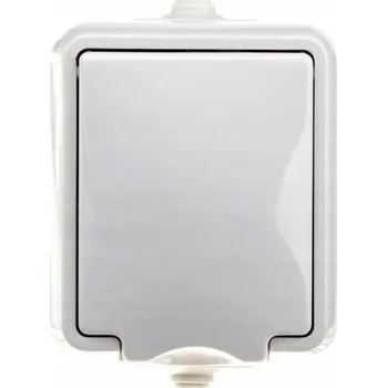 Elektrická zásuvka Hermetická Elektrická Zásuvka Kos-Elektro System , bílá