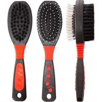 Kartáč pro zvířata Hřeben a kartáč 2v1 pro psy a kočky