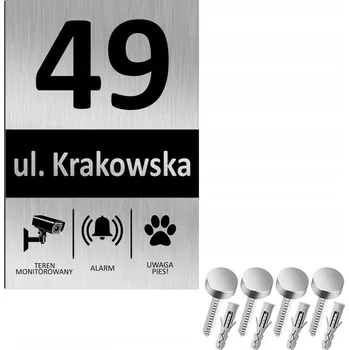 Obraz Číslo na dům 30 x 20 cm