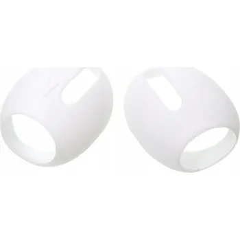 Sluchátka Tenké silikonové nástavce bez úchytu pro Apple Airpods Pro, JBL, bílé Ultrathin