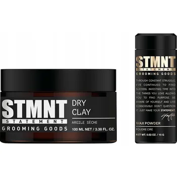 Stylingový přípravek STMNT pánský set Dry Clay suchý jíl 100 ml + pudr na vlasy 15 g