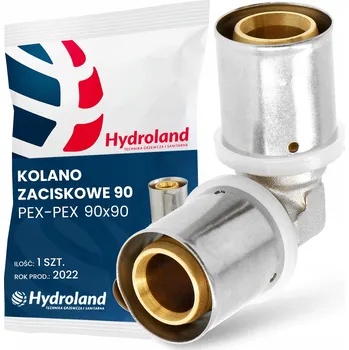 Fitinka PEX KOLENO 90° 25x25 LISOVACÍ SVĚRNÉ PRESS