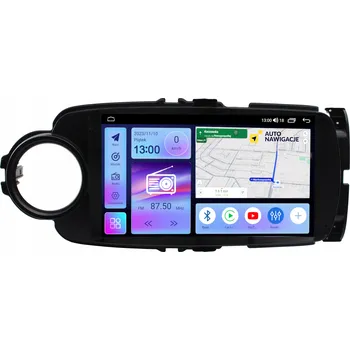 Auto Hi-Fi AUTORÁDIO S GPS NAVIGACÍ TOYOTA YARIS III 11-19 ANDROID