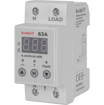 Relé Napěťové relé 63A