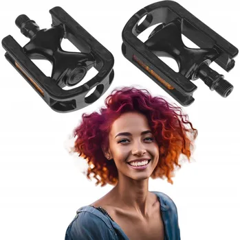 Pedál na kolo Platformové pedály Kands FP-920 černé